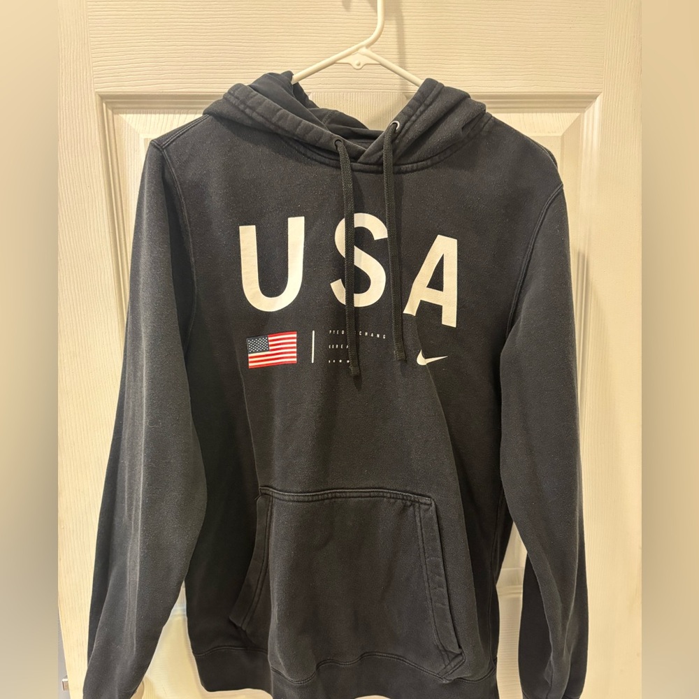 Nike Black USA Flag Hoodie